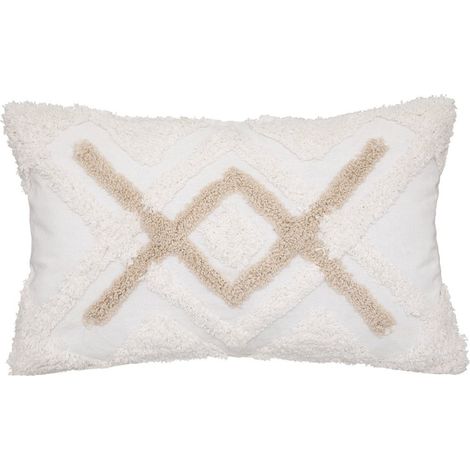 Housse de coussin tufté 30x50 cm (1/3)