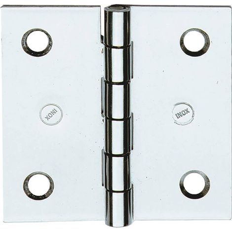 CERNIERA IN ACCIAIO INOX ART.850IN mm. 40 x 30 - pz. 2