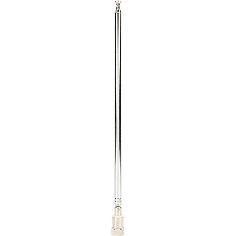 38,8 pouces 7 sections Télescopic Aension F du connecteur F Antenne de voiture universelle pour le récepteur FM Radio DAB AV (1/5)