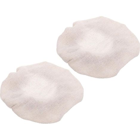 Lot de 2 couvercles en tissu réutilisables pour bocaux de fermentation, couvercles de rechange respirants pour bocaux en verre pour levain, joint élastique pour la fermentation en cuisine (1/5)