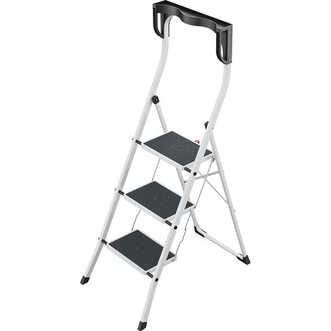 Échelle hailo k75 pliable barre de sécurité 150 kg (1/5)