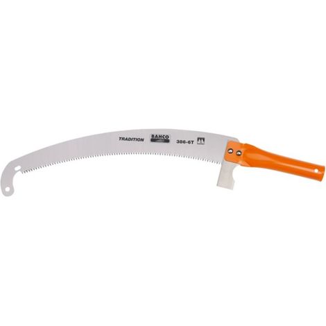 FPLUS serrucho poda 385-6t bahco , Serrucho de poda, para pértiga telescópica de Ø 25 mm
385-/386-
Para un acceso sencillo a las ramas más altas si se conecta a un poste de exten
