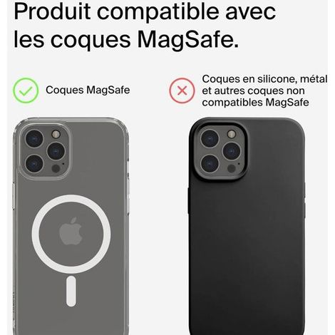 Batterie externe - BELKIN - 5 000 mAh - MagSafe - 15 W - Noir