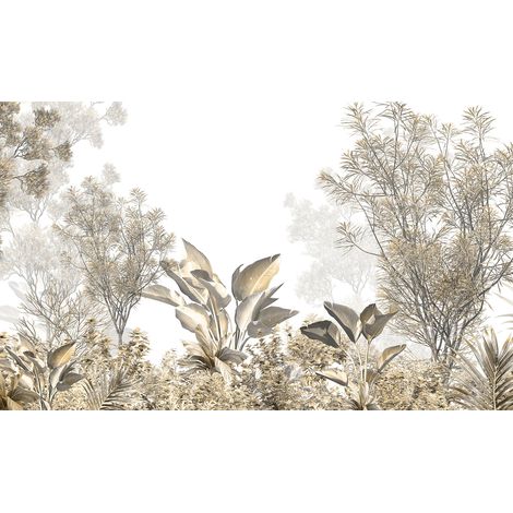 Papier peint panoramique - Forêt Tropicale - 130 cm x 78 cm (1/2)