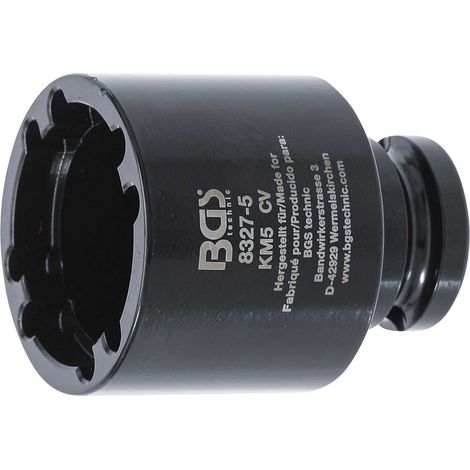BGS  Llave  de  tuercas  anulares  pasador  interior  KM5  -  8327-5