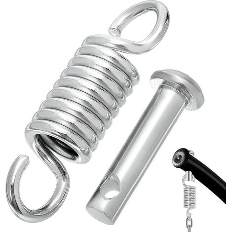 Hanging Chair Spring Hook Heavy Duty Hammock Hanging Chair Hanging Egg Holder with Pin for Outdoor Swing Garden (1/5)