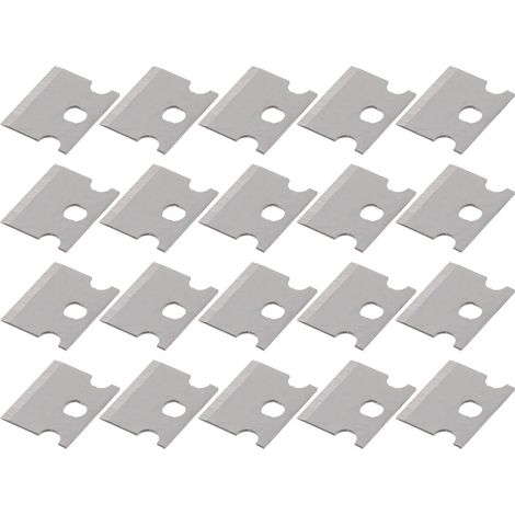 Lames de Rechange Argentées 20 Pièces pour Acier Carburisé Compactes et Résistantes la Corrosion Pince à Sertir Câble Réseau pour Outils Téléphoniques (1/5)