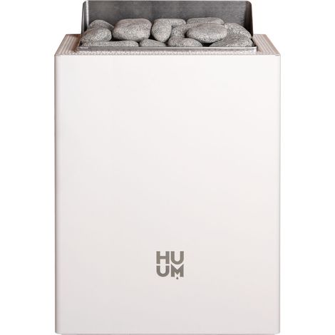 HUUM Core Wall 4 White Saunaofen 4,5 kW finnischer Saunaofen Design Wandofen