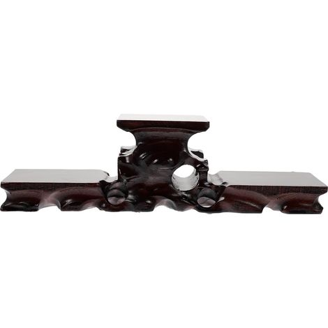 Socle en bois pour présenter du jade et des objets artisanaux, support (1/5)