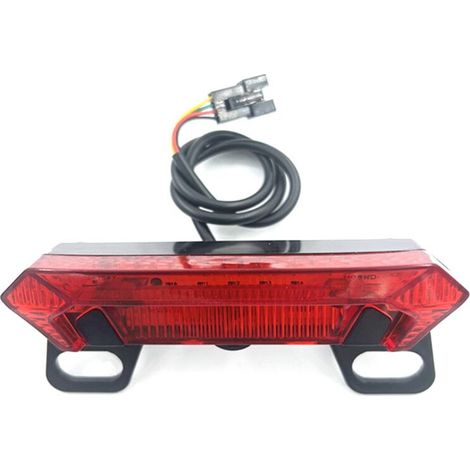 Fanale posteriore per bicicletta elettrica 36-60V, indicatore di direzione ultra luminoso, luce posteriore per bicicletta, luce di segnalazione per bicicletta.