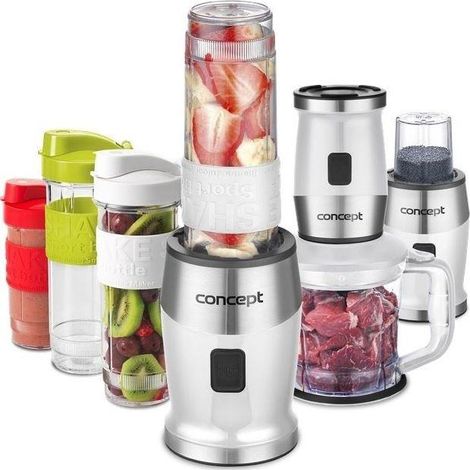 Concept - Smoothie-Mixer Fresh&Nutri, mit Zubehör, weiß sm3391