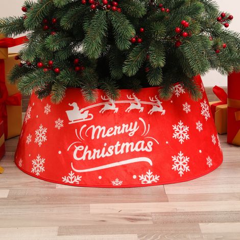 Décoration de sapin de Noël, anneau de Noël rond pliable pour sapin artificiel, décoration de vacances, décoration d'intérieur (1/5)
