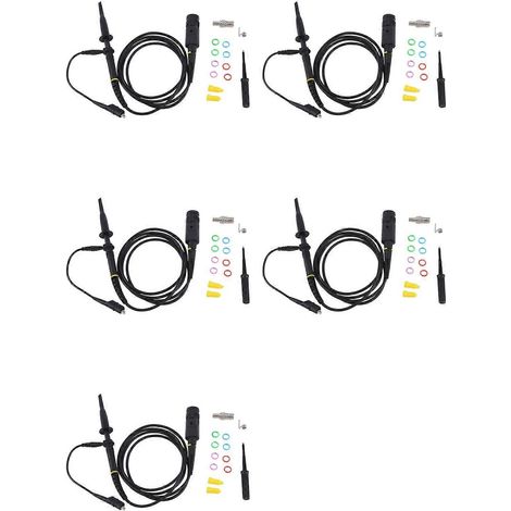 5 sondes d'oscilloscope P6500B 500 MHz, 10 sondes de test haute précision 300 V, 120 cm pour oscilloscope Tektronix (1/5)