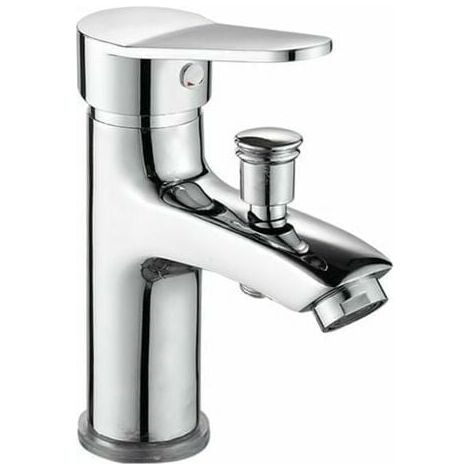 XVX Mitigeur de douche Robinet de douche robinet monotrou à double usage chaud et froid Alliage (1/4)