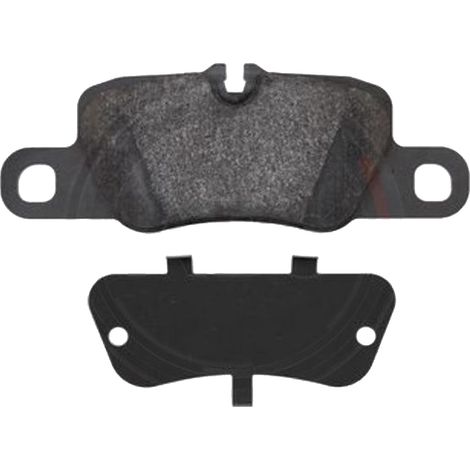 KIT PASTIGLIE FRENO POSTERIORI compatibile con PORSCHE PANAMERA (971) / PASTIGLIE FRENANTI AUTO OEM 8DB 355 014-051 / 39709, / SOSTITUZIONE DIRETTA / BASSA POLVERE / SILENZIOSO (1/4)