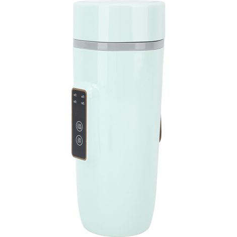 Tragbarer elektrischer Wasserkocher mit intelligenter Digitalanzeige, einstellbarer Temperatur, Reise-Wasserkocher, EU-Stecker, 220 V, Grün (1/5)