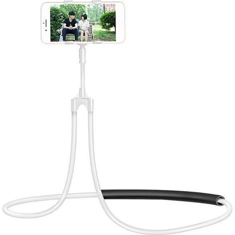 Multifunktionale, flexible und tragbare Handyhalterung [Weiß, 78 cm]