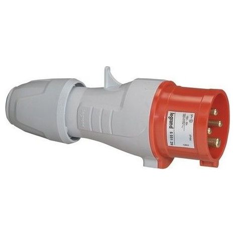 LEGRAND 555128  Prise 16A 3P + TT 415V IP44