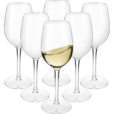 Verres à vin incassables en Tritan, élégants et durables