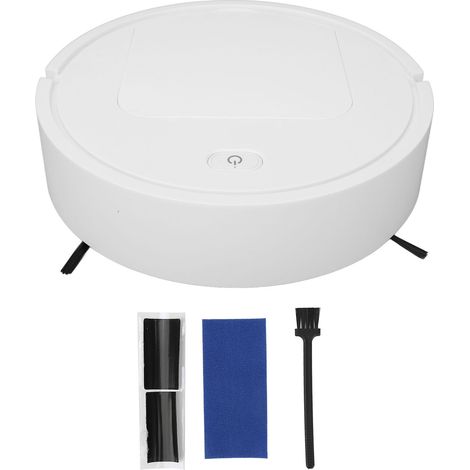 Aspirateur robot intelligent, efficace et silencieux, rechargeable par USB, avec fonction aspirateur et serpillère intégrée pour poils d'animaux, tapis et sols durs. (1/5)