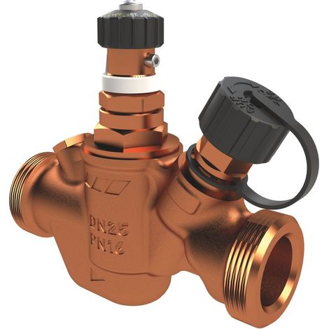 Kemper Therm automatisches Zirkulations-Regulierventil, 30-50 Grad C, DN 15 AG, PN 16, Rotguss, Figur 140 0G