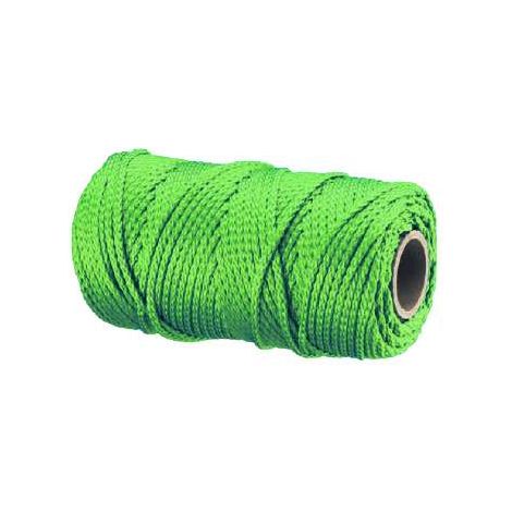 Treccia per veneziana in polipropilene Ø 3 mm. verde chiaro 20 mt.