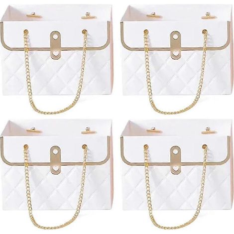 16 boîtes à fleurs roses, emballage cadeau pour la Saint-Valentin et les anniversaires, sac en papier cadeau, boîte cadeau A (1/5)