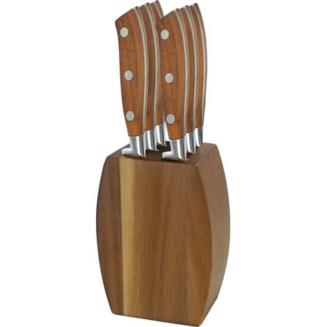 Ryokan - Bloc 6 couteaux steak (1/4)
