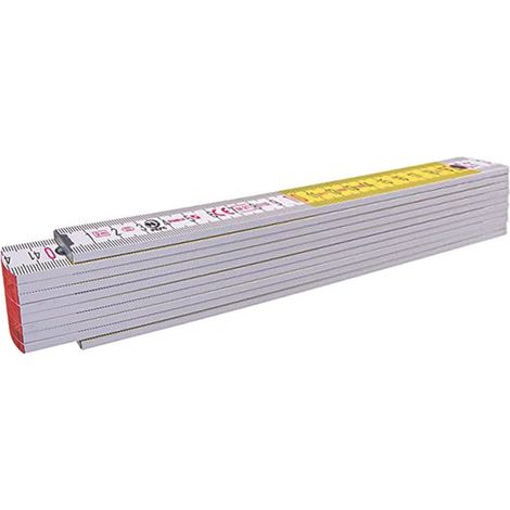 DOPPIO METRO IN LEGNO CON RIVETTI STABILA