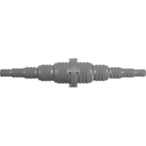Airfit Schlauchkupplung beidseitig für Schlauch von Ø 8 bis 25 mm - KS-grau (1/5)
