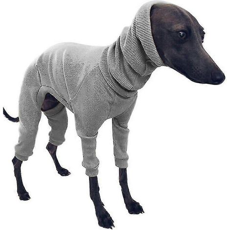 Hundebekleidung, Greyhound-Pullover, Winterschutzkleidung-XL-Grey