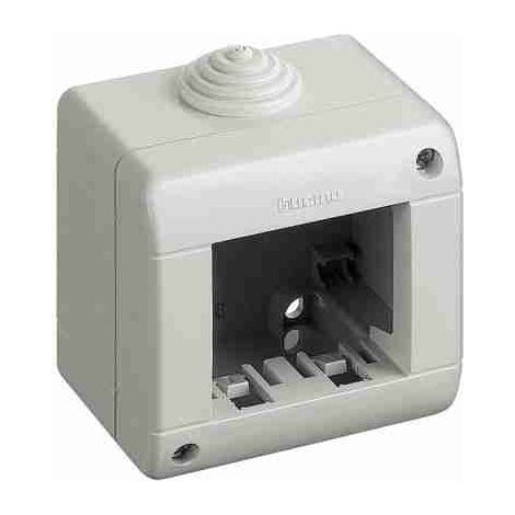 BTI25402 custodia IP40 composta da base e coperchio - 2 moduli Màtix