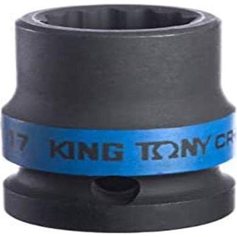 King tony nasadka krótka udarowa 1/2" 12-kątna 17x38