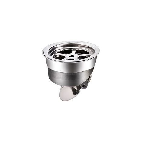Geruchsdichter Bodenablauf aus Edelstahl 201 – Einfache Installation – Kompatibel mit Rohren von 36–43 mm und 38–41 mm – Für Badezimmer und Küchen (1/5)
