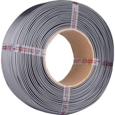 Filament PETG 1,75 mm pour imprimante 3D 1 kg (2,2 lb) Impression à résistance plus élevée Compatible avec Creality, Prusa, ELEGOO, Bambu Lab, AnkerMaker la plupart des imprimantes - Gris (1/5)