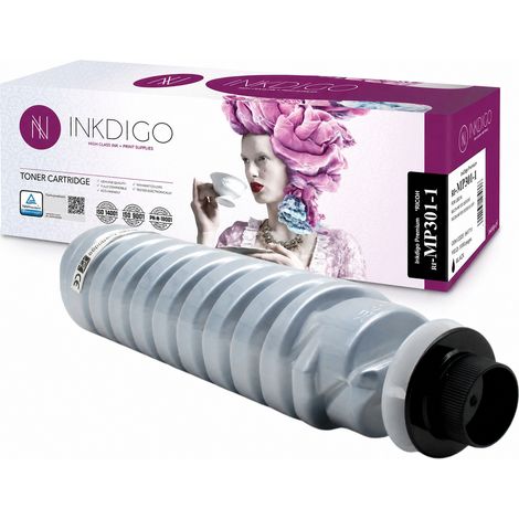 Toner Inkdigo 841711 compatibile con Ricoh Aficio MP301SP MP301SPF, certificato TÜV. (1/5)