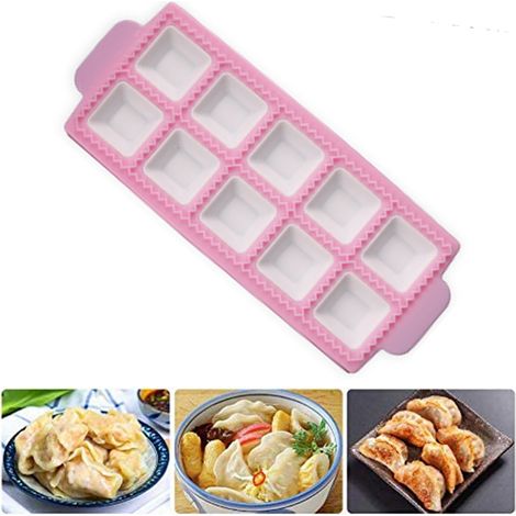 Moule À Raviolis - Set De Formes Pour Pâtes Farcies Et Dumplings - En Plastique Alimentaire - 5 Tailles Différentes - 1 Pièce (1/5)