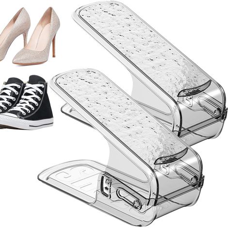 Empileur de chaussures pour économiser de l espace Support à (1/5)