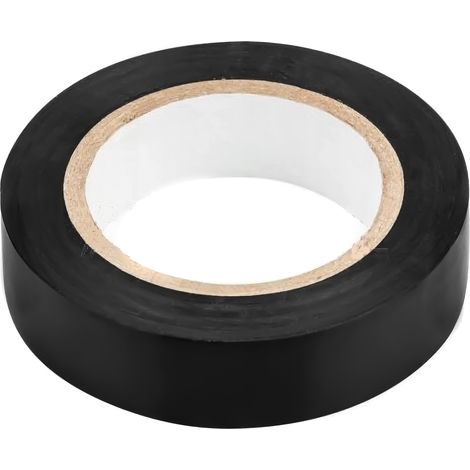 19 mm x 10 m schwarzes Isolierband, stark und langlebig
