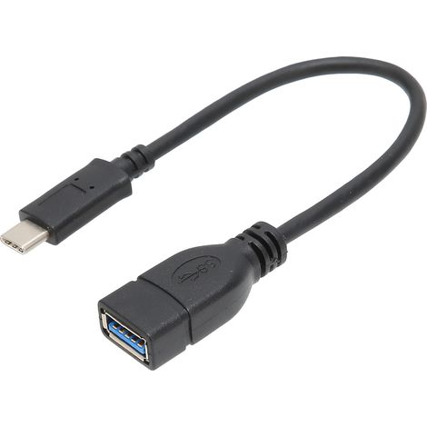 Câble USB-C vers USB 3.0, 20 cm, charge rapide et transfert de données (1/5)