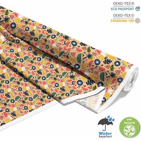 TESSUTI DECORATIVI PER ESTERNI OXFORD - motivo estivo DX8909 (1/5)