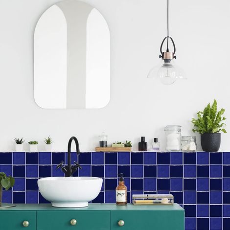 autocollants muraux européens autocollant mural mosaïque modèle carrelage de style européen 10pcs Pvc (1/5)