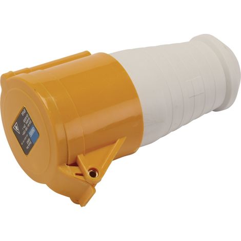 Draper 110V 32A Site Socket (Model 08962) - Heavy-Duty 110 Volt, 32 Amp Power Outlet for Construction and Industrial Use