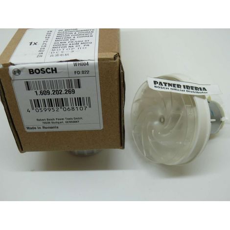 Repuesto original BOSCH 1609202269  Motor de corriente continua para GHG 600 CE