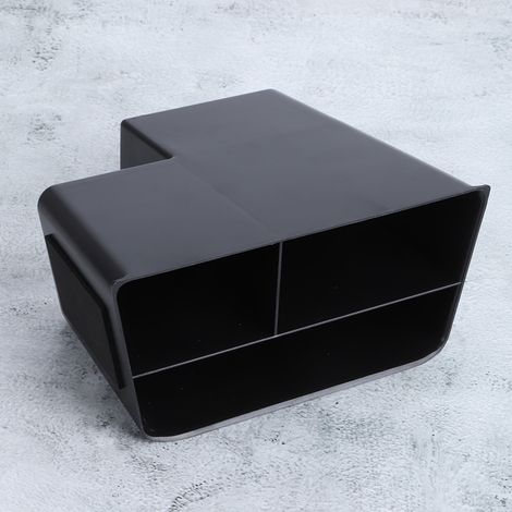 Boîte de rangement pour console centrale, organisateur intérieur, accessoire de voiture pour petits objets (1/5)