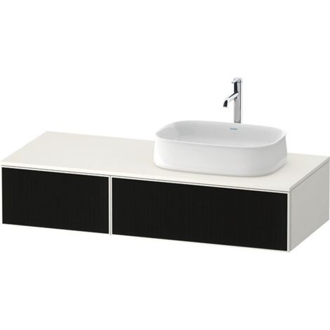 Duravit Zencha Konsolenwaschtischunterbau, 1300x550mm, 2 Auszüge, (1/2)