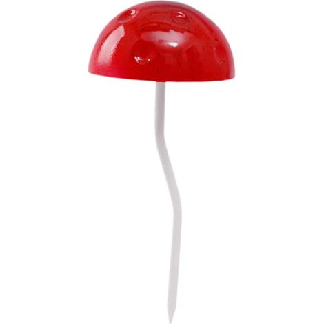 Piquet en fer pour la dcoration de jardin rouge lgant (1/5)