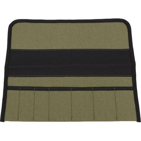 Rouleau de rangement d'outils en toile, porte-pinceau à peinture Portable, sac de fournitures d'art avec plusieurs poches, résistant à l'usure