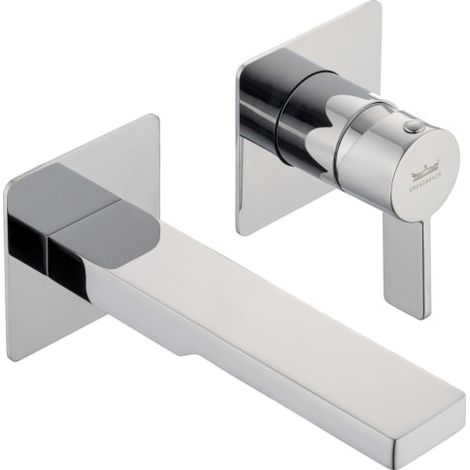 Kronenbach Krona 2.0 Waschtisch-Wandarmatur Ausladung 15 cm inkl. Grundkörper (1/5)