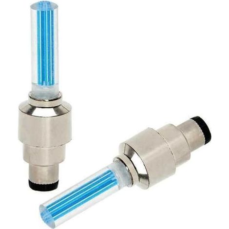 Bouchon de valve de pneu lumineux néon PFW pour voiture, protection contre la foudre, pour pneu à air. (1/4)